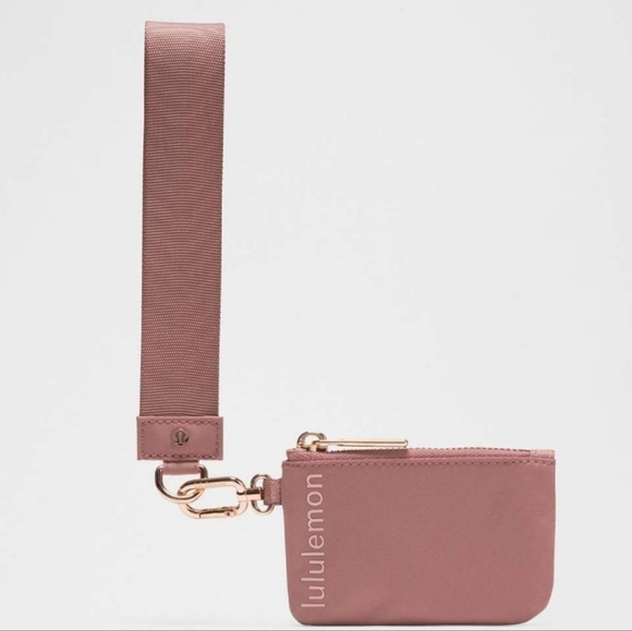 Spiced Chai / Pink Haze Dual Pouch Wristlet - Picture 3 of 8